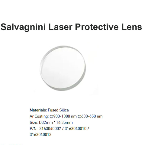 Salvagnini Lazer Koruyucu Lens D32 *T6.35mm