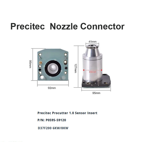 Precitec Procutter Nozul Konnekt&ouml;r&uuml; D37 F200 